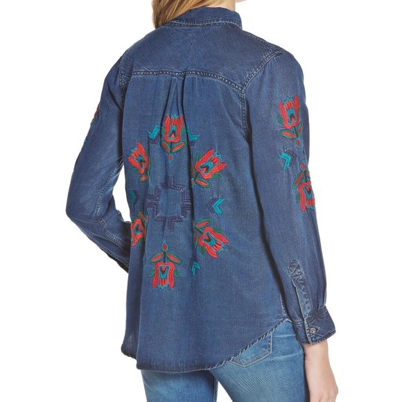 Rails embroidered shirt Clearance